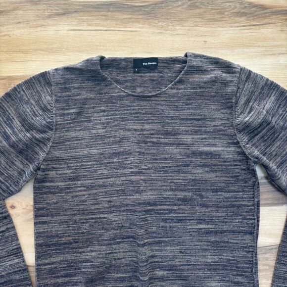 The Kooples Sweater Womens Small Cotton Roll Neck Hem Sleeves - Picture 4 of 9